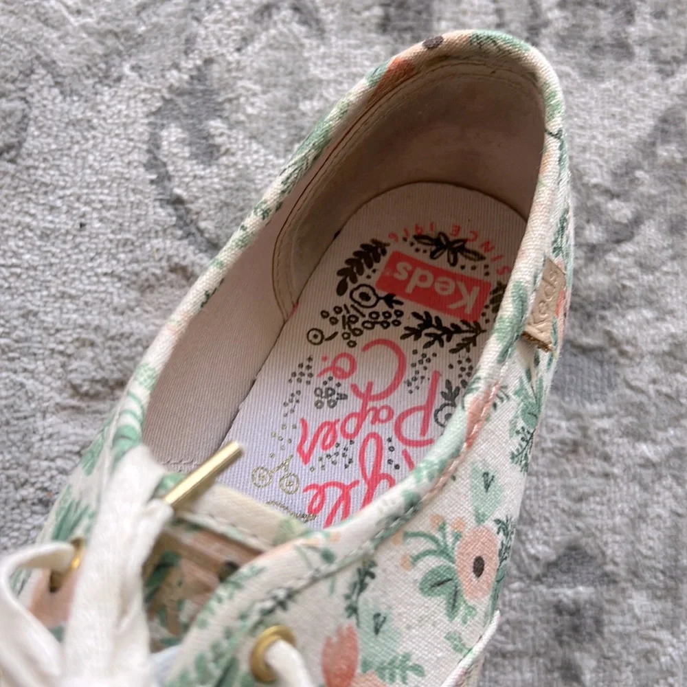 EUC Rifle Paper Co platform keds - Picture 3 of 6